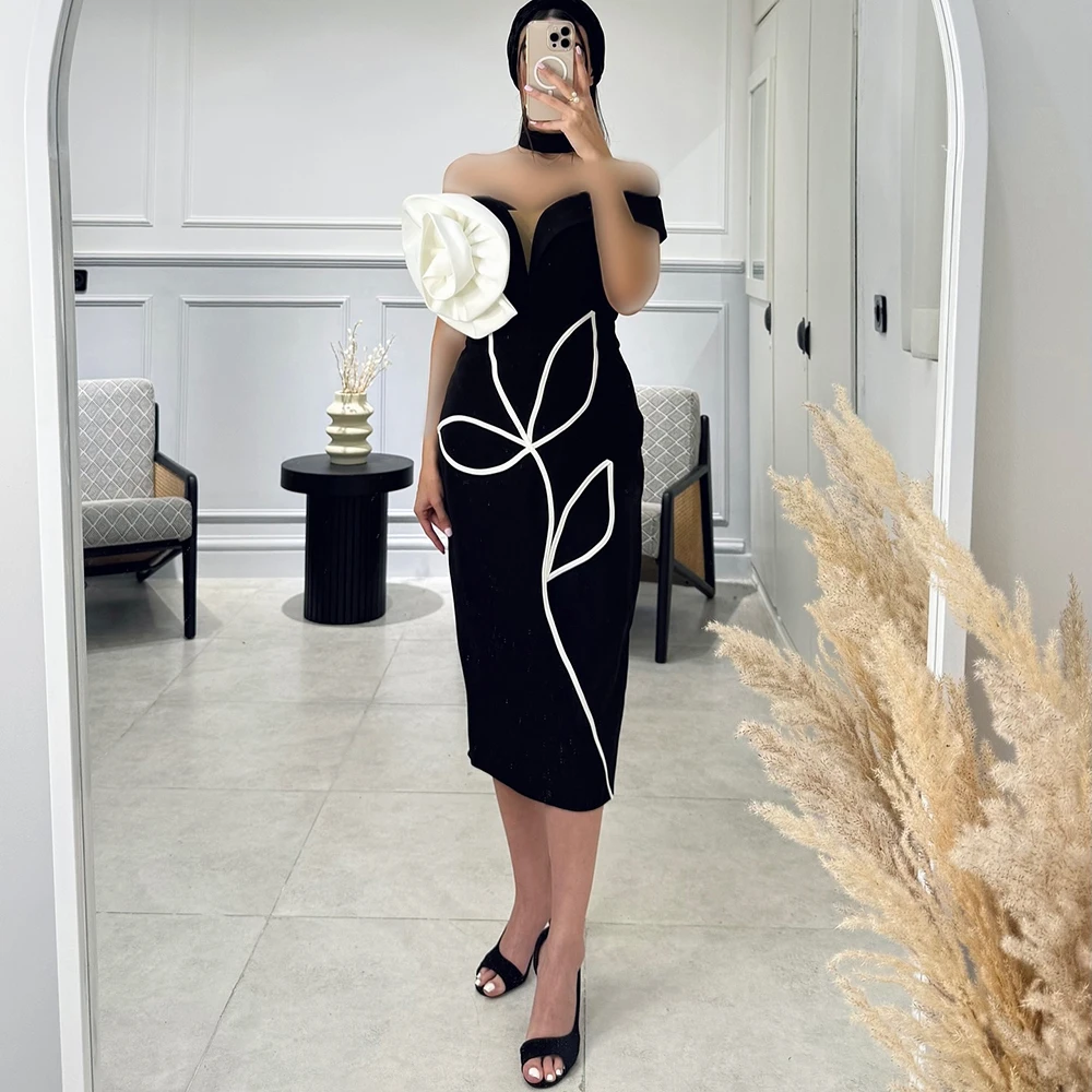 

Прямые вечерние платья по индивидуальному заказу, длиной до пола, с открытыми плечами, платье для выпускного без рукавов, простое модное вечернее платье с открытой спиной и цветами