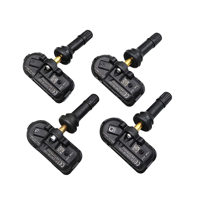 

AU05 -For JEEP Tire Pressure Monitoring System 4PCS 434Mhz Sensor Set For CHEROKEE RAM 1500 1500 CLASSIC 2500 68324960AA 6832496