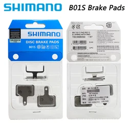 SHIMANO B01S Brake Pads for Mountain Bike 2 Piston Resin Pad Wide Shape for Deore LX ALIVIO ALTUS Series Bicycle Part