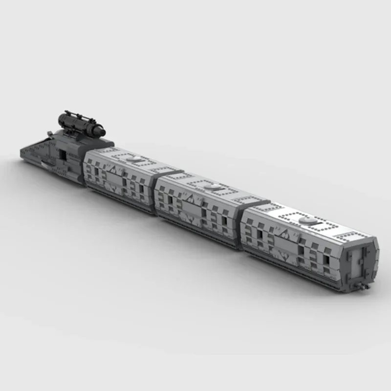 Bloques de construcción Moc, modelo de tren urbano, Pike, tren de especias, tecnología, bloques modulares, regalos, juguetes para niños, conjuntos DIY de montaje