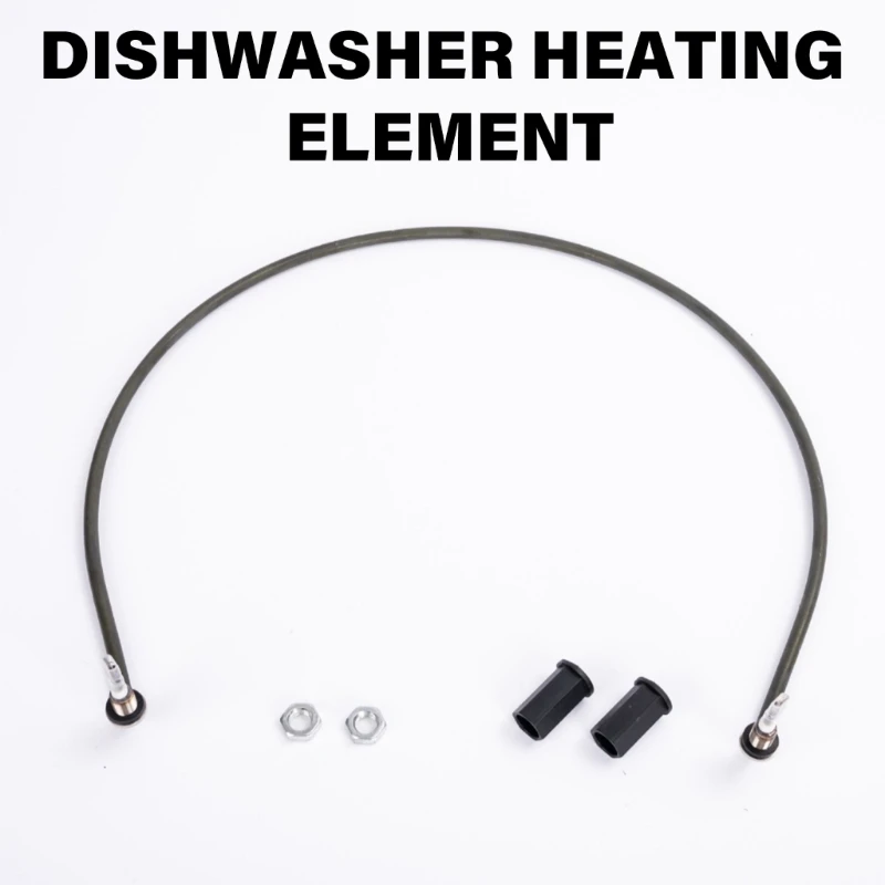 115V Electric Heating Part Kitchen Tool Accessories Dishwasher Part Electric Heating Replacement Stainless Steel Texture 918D