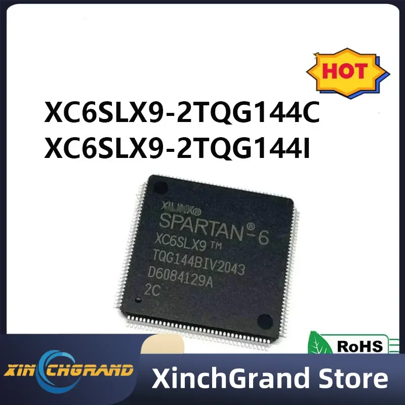 100% NEW XC6SLX9-2TQG144I XC6SLX9-2TQG144C XC6SLX9-2TQG144 XC6SLX9 LQFP-144 Programmable logic device chip IC CPLD FPGA