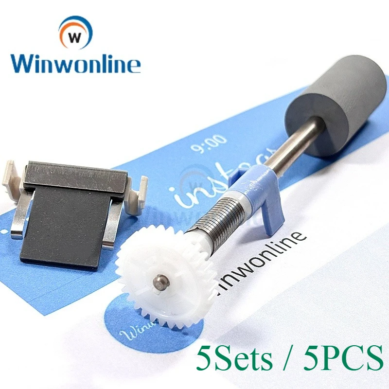 

Feed Roller for Avision AV620 AH610 AH620 XP1230 XP1235 AH625 AH615 AH617 AH640 AW2810 AW2820 Separation Pad ×5 Winwonline