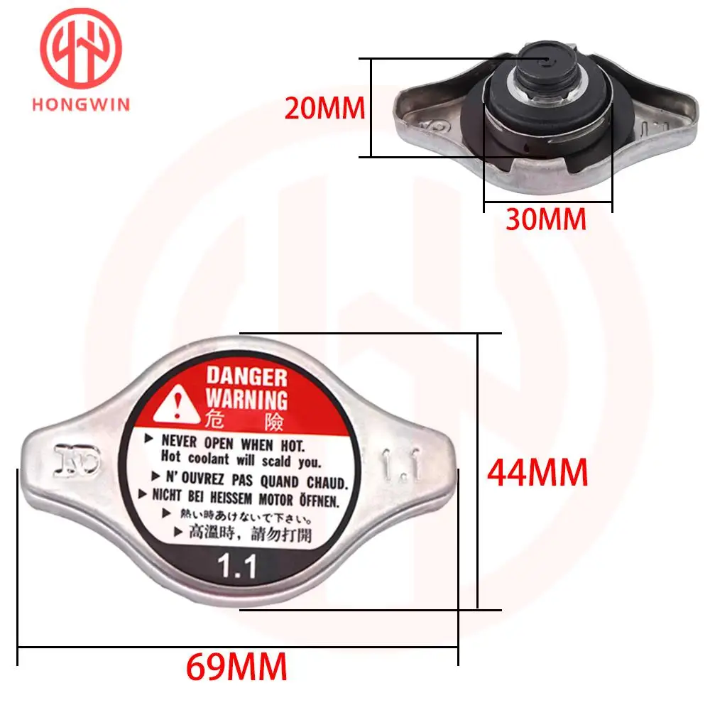 1/3/5pcs Cooling Radiator Cap Truck Parts For Honda Accord Civic S2000 Ridgeline Acura CL TL TSX 19045-PAA-A01 1640115520