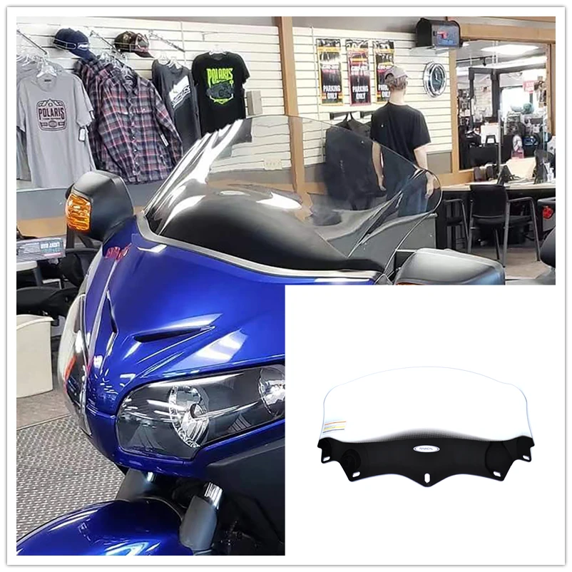 

Motorcycles Windshield Touring Windscreen Spoiler For Honda Gold Wing GL1800B F6B 2013-2017 Thickened Anti-Fog