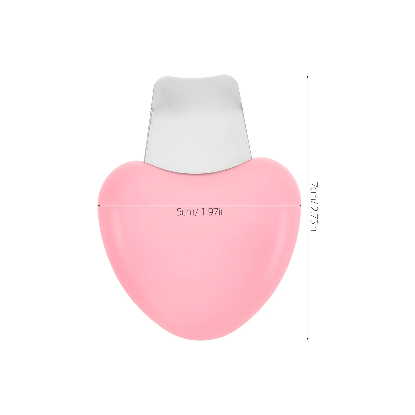 Skrobak do zaskórników, manualny czyścik porów, do twarzy, nosa, czoła, napinający skórę, narzędzie kosmetyczne, szpatułka do masek na twarz, plastikowy, dla estetyczek.