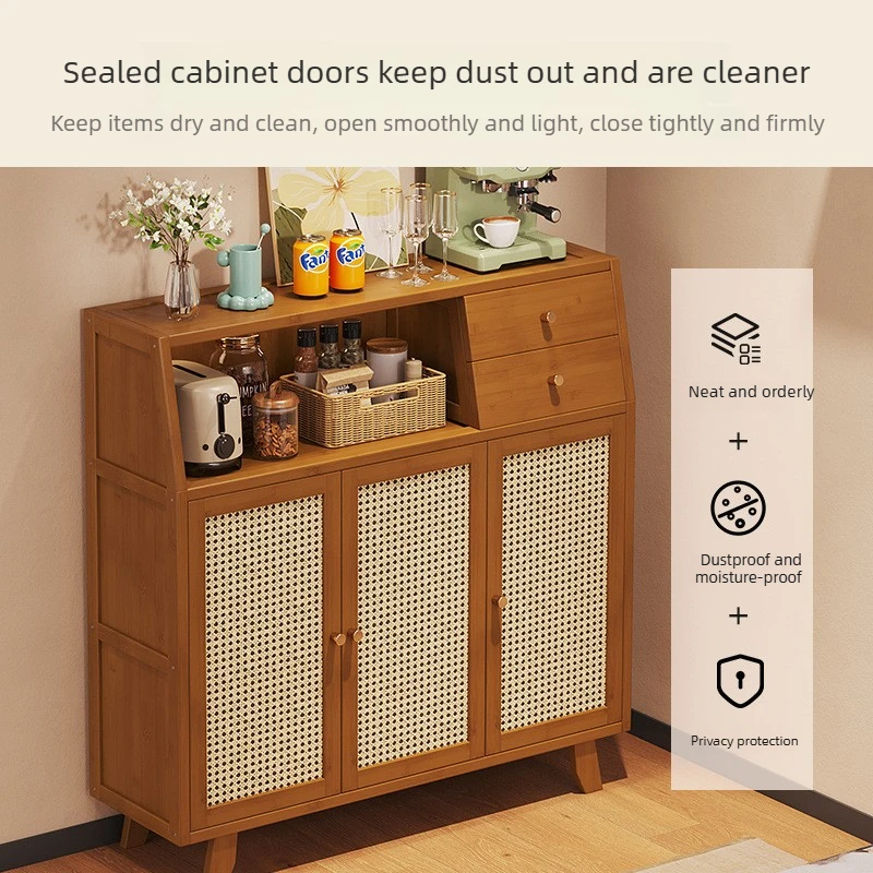 

Кухонный сервант в винтажном стиле от пола до потолка, шкаф для хранения вещей, гостиная, кофейная стена, встроенный шкаф для кладовой