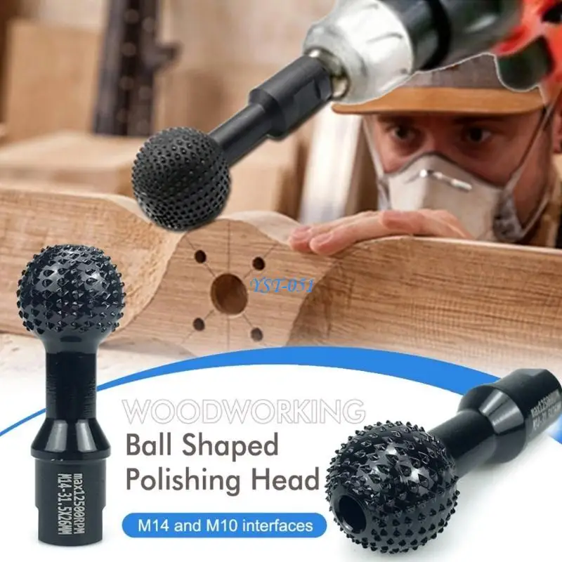 

E15A Woodworking Polishing Tools Rotary Burr Rasp Set for Different Materials