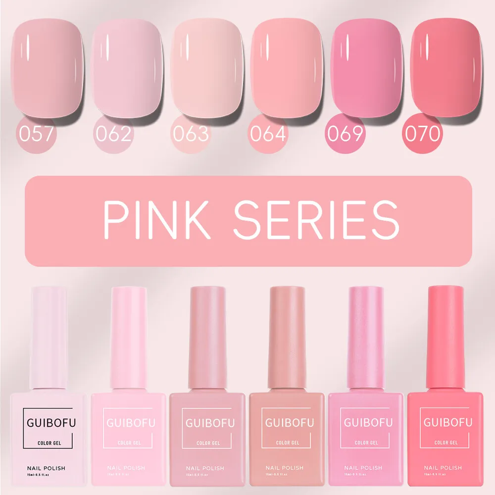 6 Stks/set Fall Shine Finish Semi-Permanente Glitter Pailletten Gel Nagellak Set Kit Doorweekt Uv-Lak Nail Art