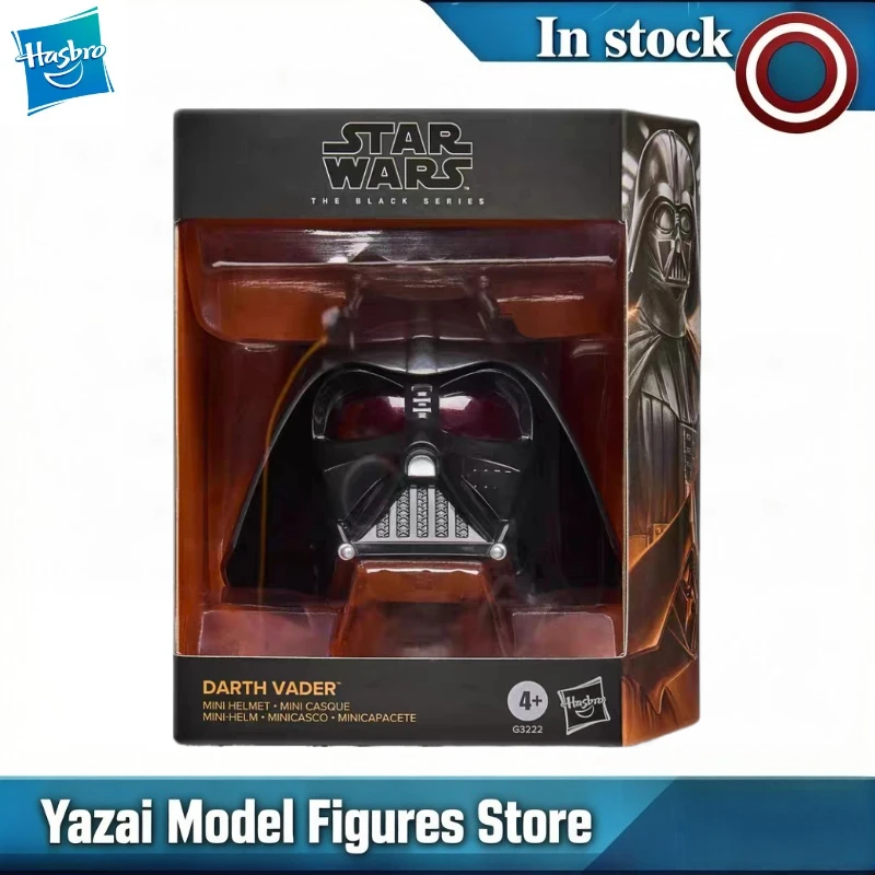 Figura de acción original de Hasbro Star Wars THE BLACK SERIES DARTH VADER con mini casco