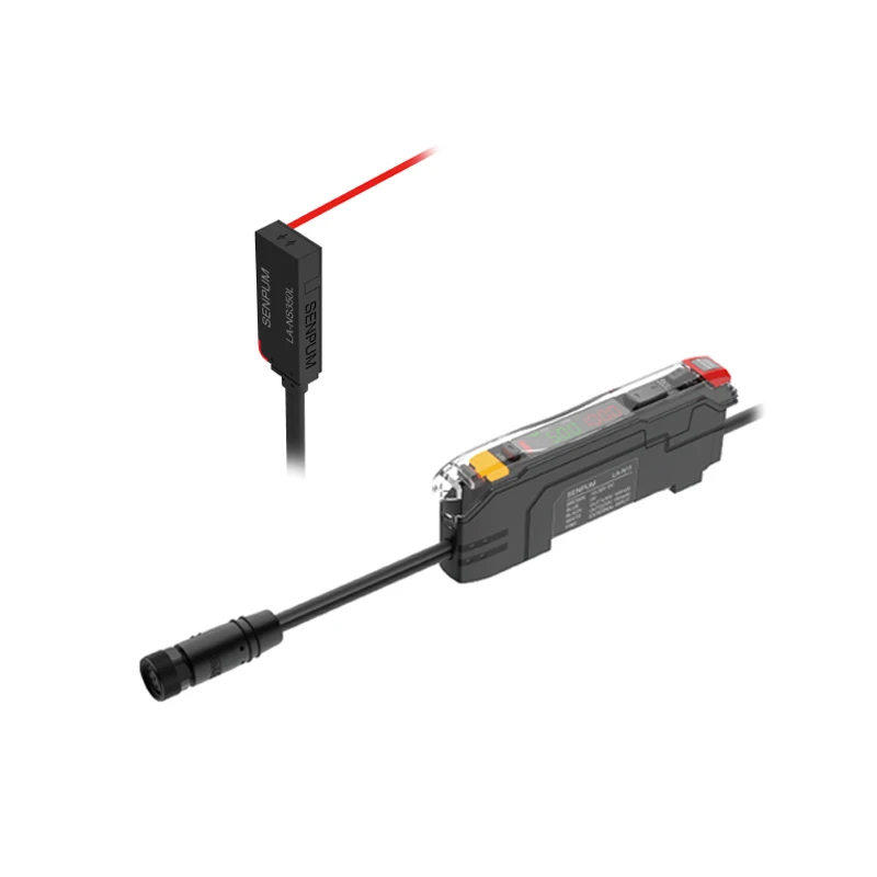 Separated Amplifier Laser Detection Sensor Side-emitting Reflective Object Detection Probe