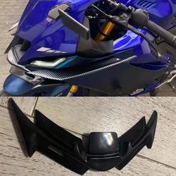 YZF R125 Winglets Motorcycle Front Fairing Wing Cover Guard Spoiler DownForce For YAMAHA YZFR125 2023 2024 R-125 Accessories New