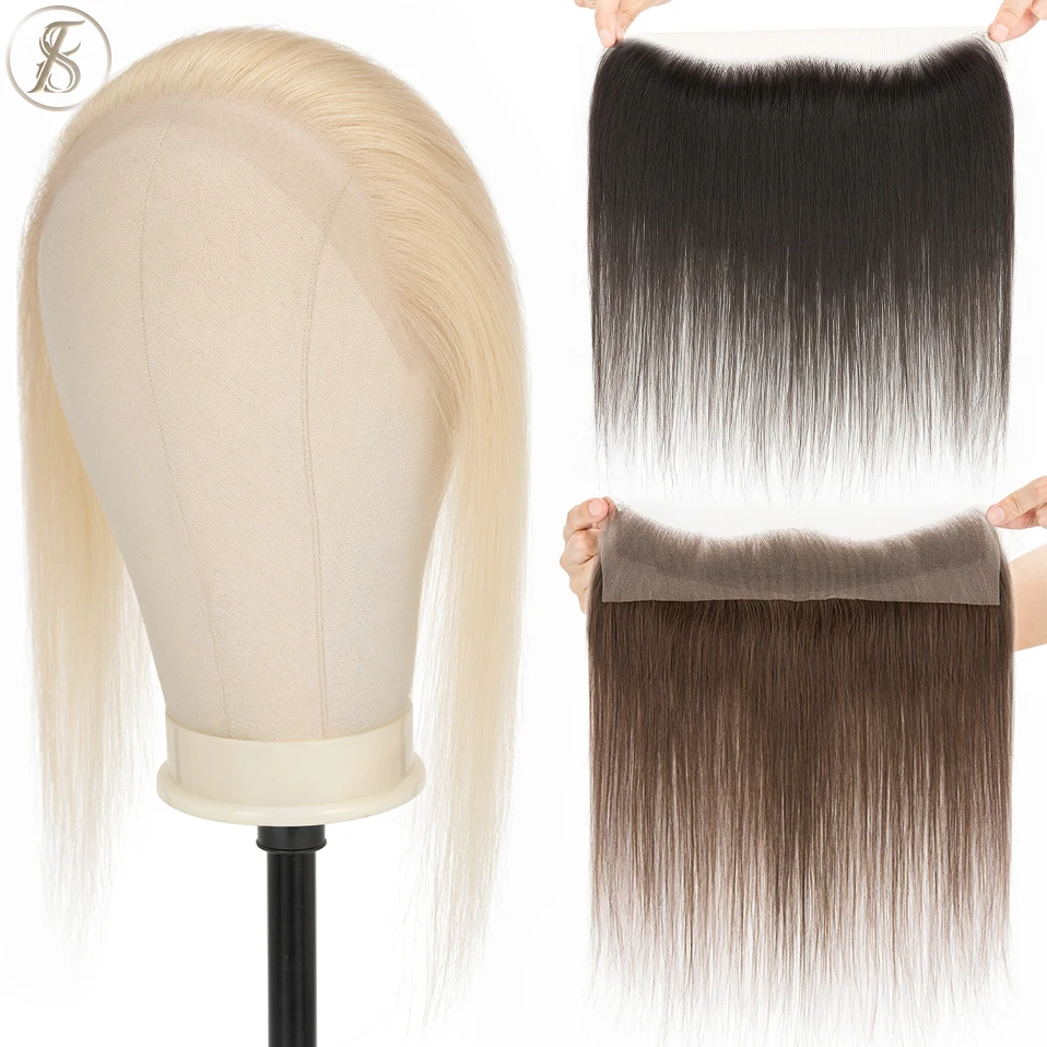 TESS 12inch Full Lace Topper Receding Hairline Hairpiece 30cmx8cm Remy Human Hair Weft Hand-woven Natutal Hair Women Hair Patch