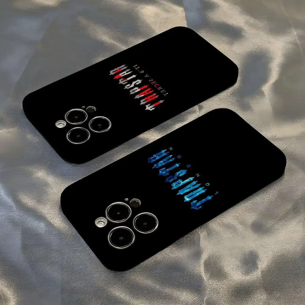 Luxury T-Trapstars L-LondonSe Phone Case For IPhone 16 Pro Max 15 14 13 12 11 Pro11 Mini 2025 16 Glossy HD Film Cover
