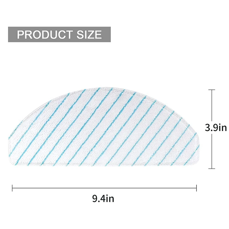 وسادات قماش ممسحة بديلة لـ Ecovacs Deebot ، ملحقات المكنسة الكهربائية ، Ozmo T8 ، AIVI T8 ، T9 ، N8 ، N8 Pro