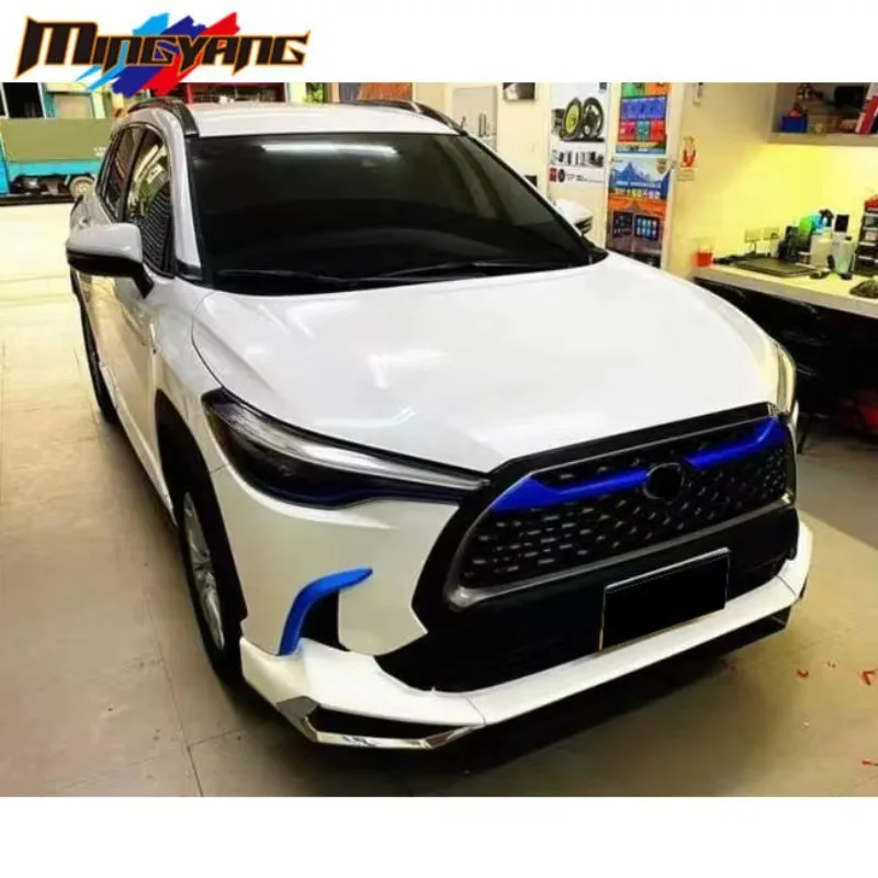 

Factory Hot Selling Bumper Lip Kit Accessories Modelista Design Body Kit for Corolla Cross 2020 Front Lip Rear Lip