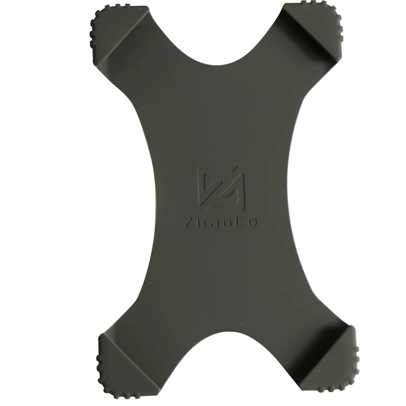 6 inch, universal, handheld, stretchable, e-book protective cover, silicone material, soft, anti-drop at four corners