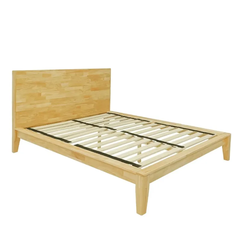 Vietnam Bedroom Manufacturer Solid Wood Bedroom Set with 4 Units Minimalist Wooden Bedroom Sets OEM/ODM for Wholesalers