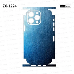 Colorful Skin Sticker for iPhone16 15 Pro Max 14 13 12 Phone Sticker Back Film Side Frame Protector (Not Phone Case)