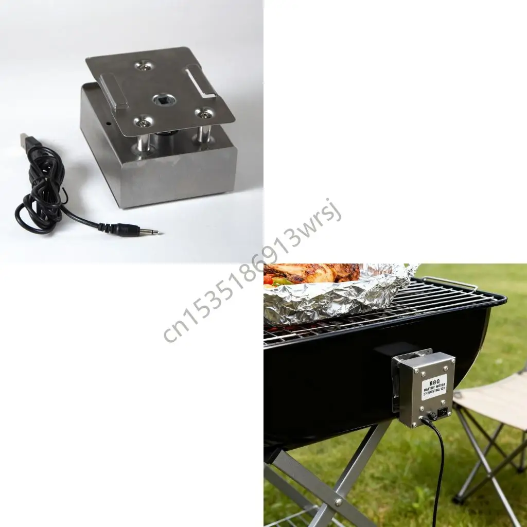 

G5GB Industrial Strengthes Barbecue Rotisserie Motor Practical Metal Gears System Ensures Stable Rotations For Large Load