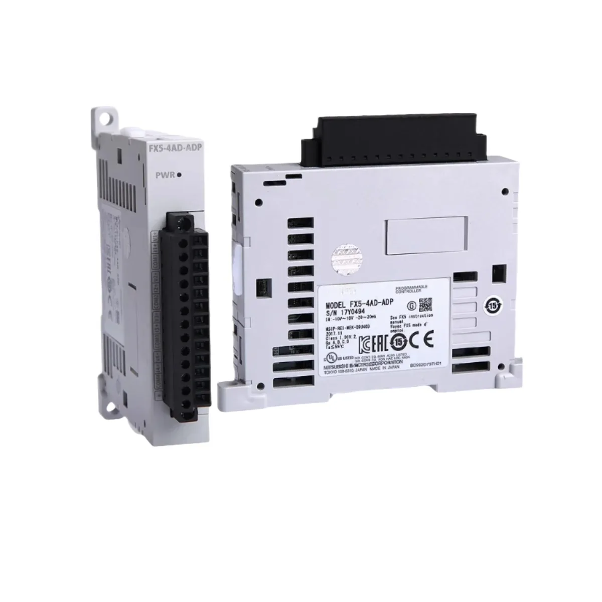 

Brand new original FX5-4AD-ADP FX5 analog input module with 4 channels