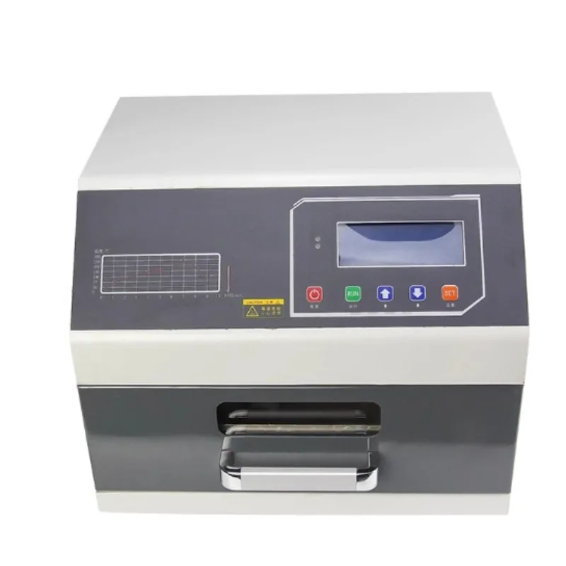 ZB2520HL Drawer Type Lead Free Reflow Oven 250x200mm Infrared IC Heating Hot Air Reflow Soldering Oven Small Pcb Reflow Solder