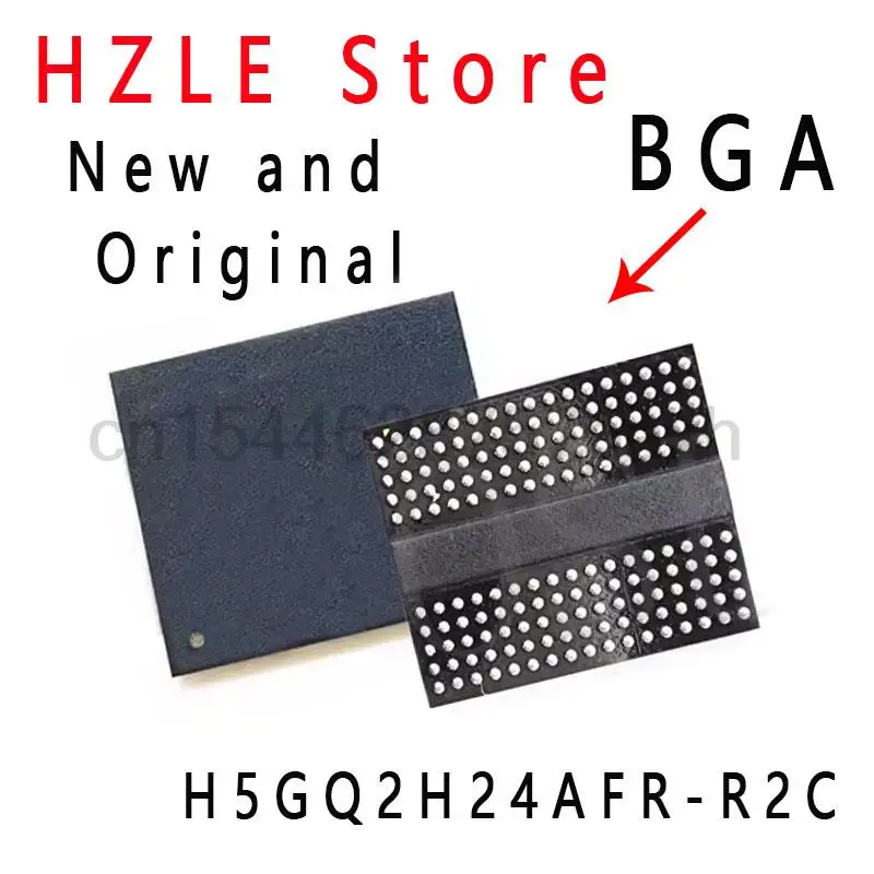 4PCS New and Original test very good product H5GQ2H24AFR R2C H5GQ2H24BFR R2C reball with balls IC chips H5GQ2H24AFR-R2C