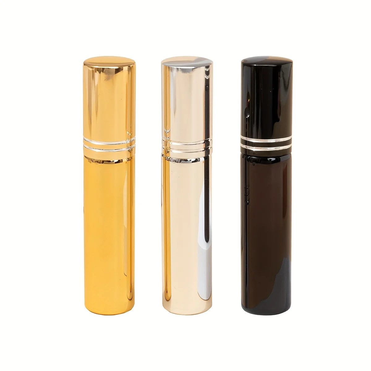 3pcs Spray Bottles, 10ml Glass Perfume Bottles, Portable Misters, Ideal for Travel and Parties.with accessories included