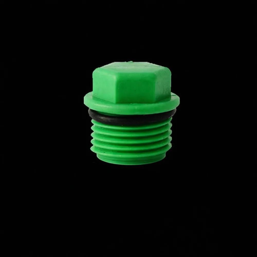 Threaded PPR Pipe Plug End Cap Water Fitting Leak Proof Stopper For Plumbing Installation System Pressure Measuring Tool
