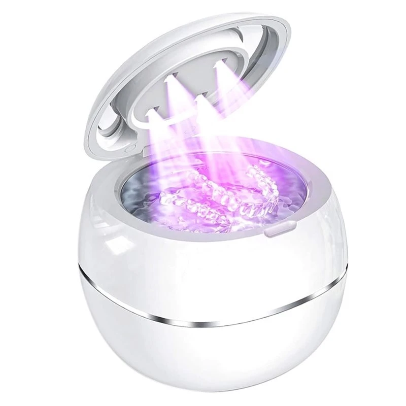 A01M-Ultrasonic Cleaner Ultrasound Jewelry Cleaner Dentures Retainer Washing Machine Ultrasonic Cleaning Bath
