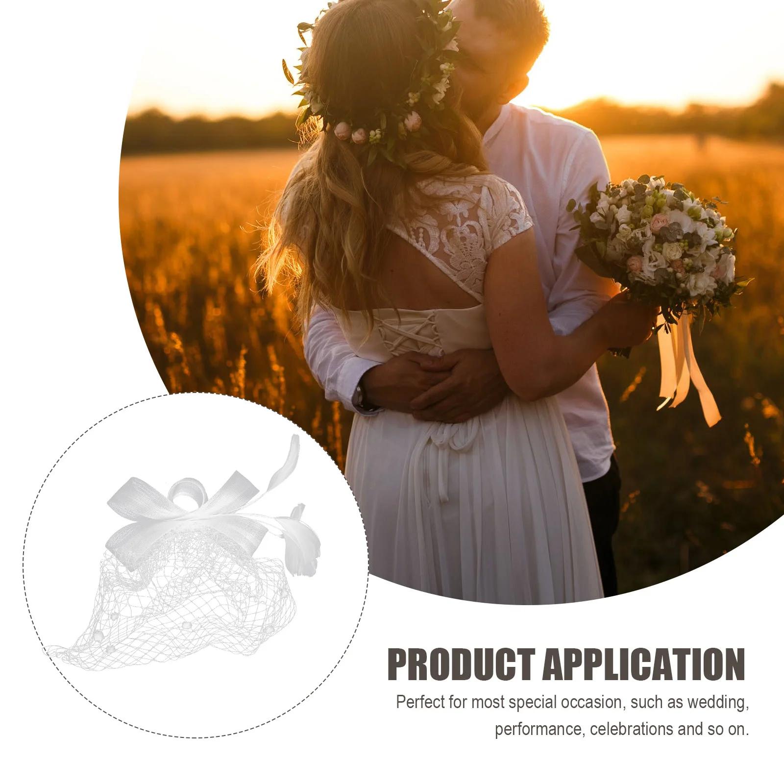 メッシュフェイスベールエレガントなブライダルヘッドピース結婚式プロムコスプレパーティーダンス仮面舞踏会レトロレディヘッドドレス