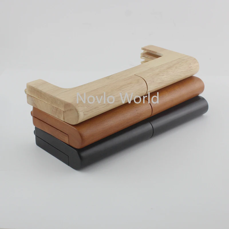 1-4-10 Pieces,2 Size 3 Colors 21.5X6.5cm 28X11cm Natural Wood Frame for DIY Wood Purse Frames Handbag Ladies Evening Pen Handle