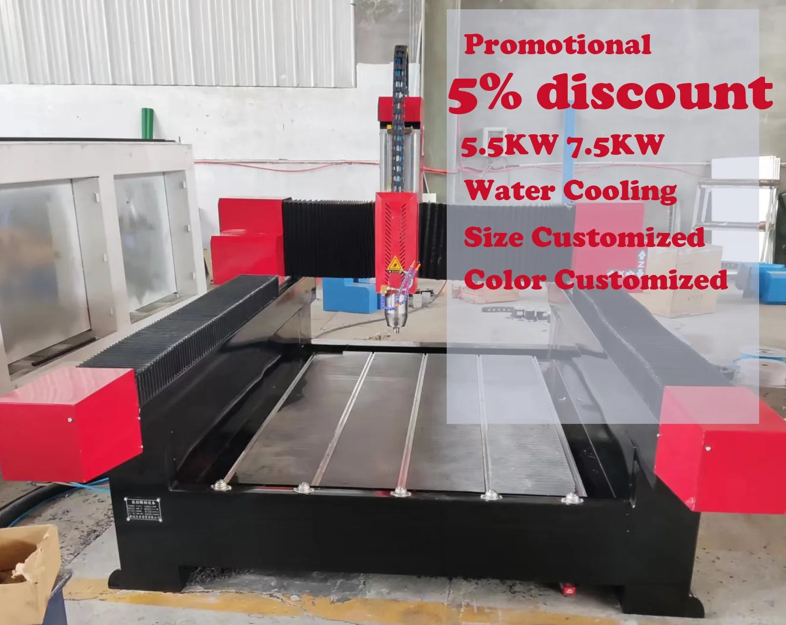 Songli cnc stone engraving machine with water cooling spindle 3 axis cnc router for stone