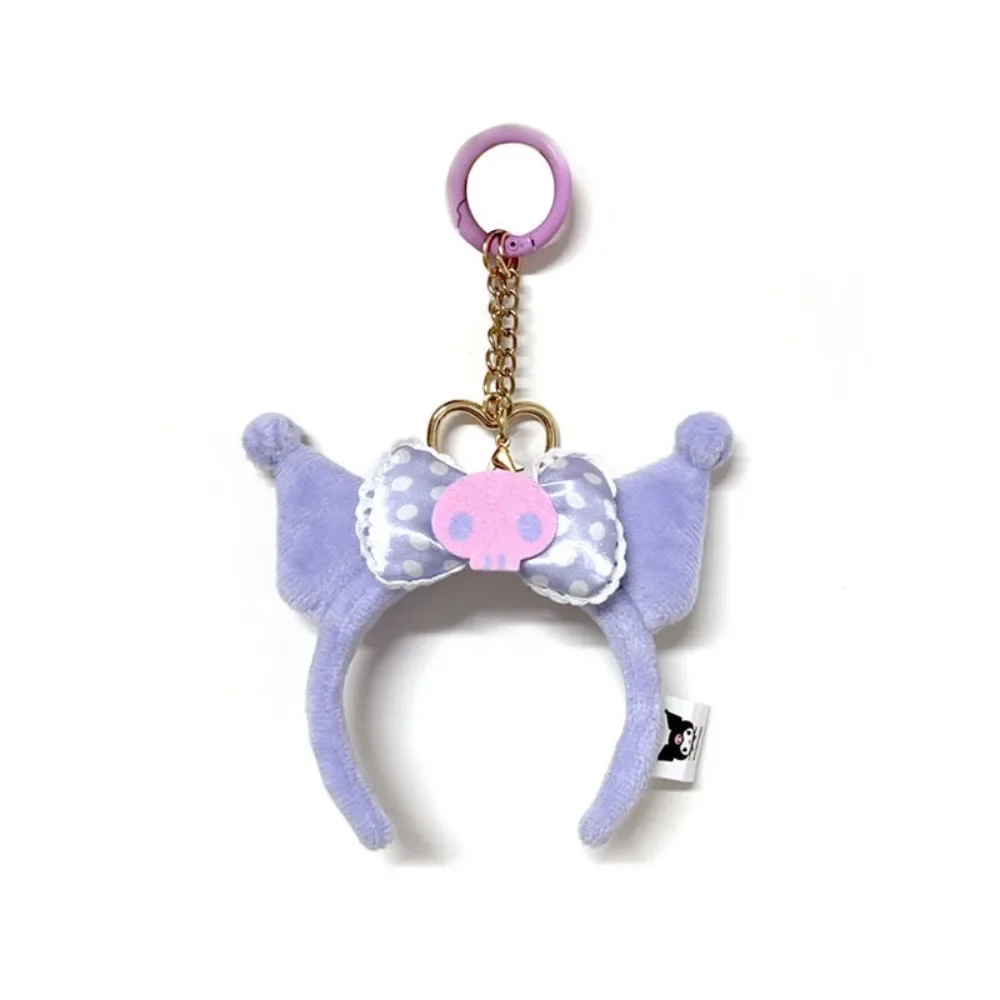 

Kuromi Key Chain Cute Cartoon Originality Headband Pendant Anime Peripheral New Fashion Delicate Personality Backpack Decoration
