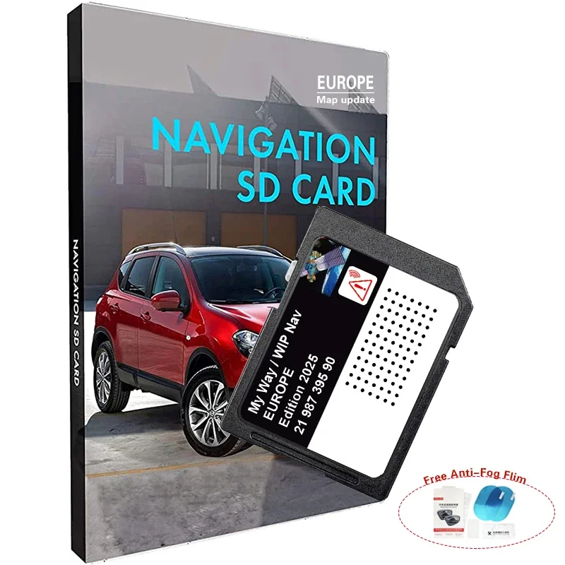 Cartão gps sd T1000-39240 para peugeot 207 308 407 508 5008 807 especialista parceiro veículo atualização europa mapa wip nav navegação rádio