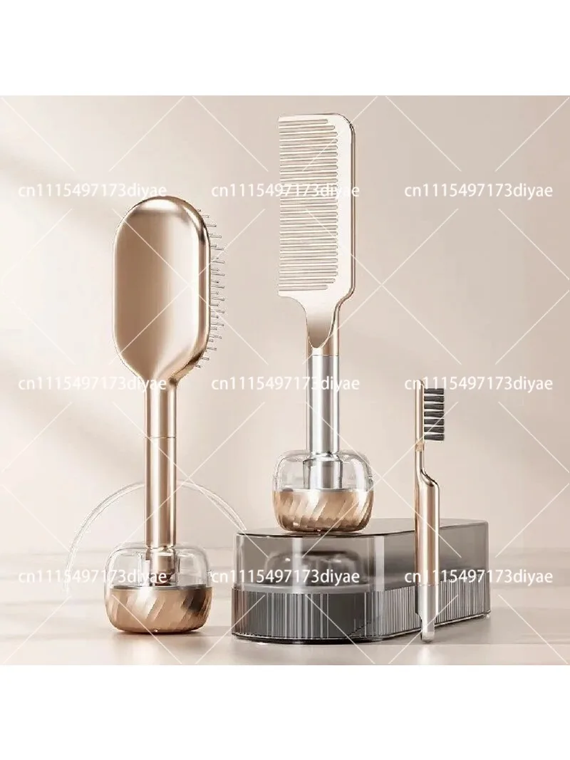 Fluffy Air Cushion Comb for Voluminous Hair, High Cranium Styling Massage Comb, Gentle Scalp Detangling Brush