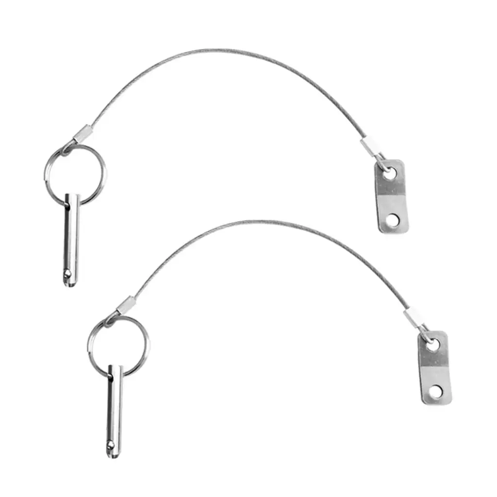 2 Pieces Deck Hinge Quick Release Pins 1/4