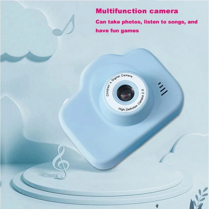 Mini Children Camera Toy Portable Kids Outdoor Parent-Child Interaction Record Good Moments Small Camera Gift for Ages 3+