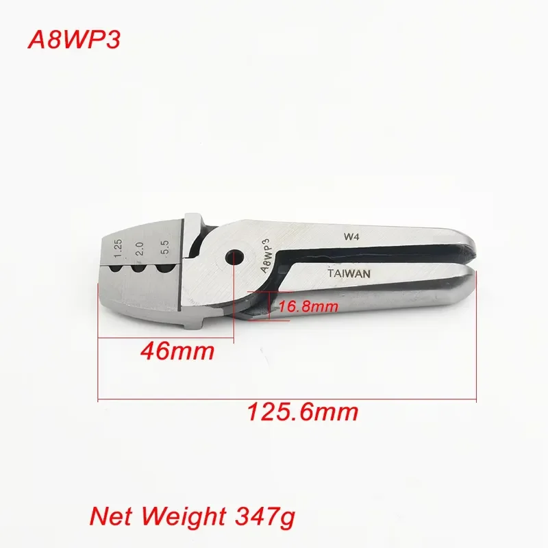 YOUSAILING A8WP3 Crimper Nipper Blade Range 1.25-5.5mm2