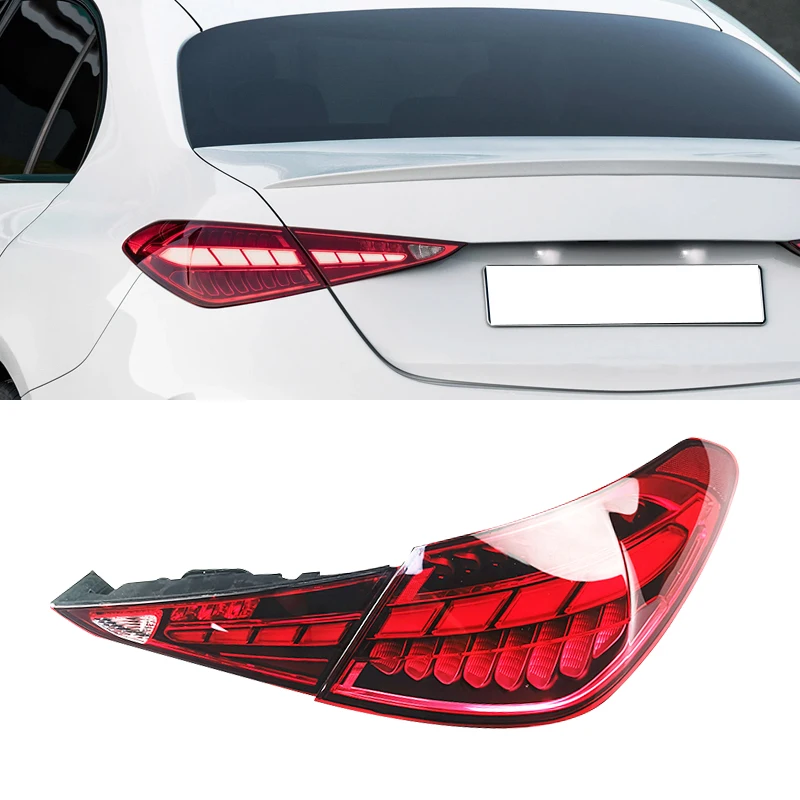 Taillight For Mercedes-Benz W206 C-Class 2022-2024 Turn Signal Reversing Brake Light Flashing Signal Light WarningLight Assembly