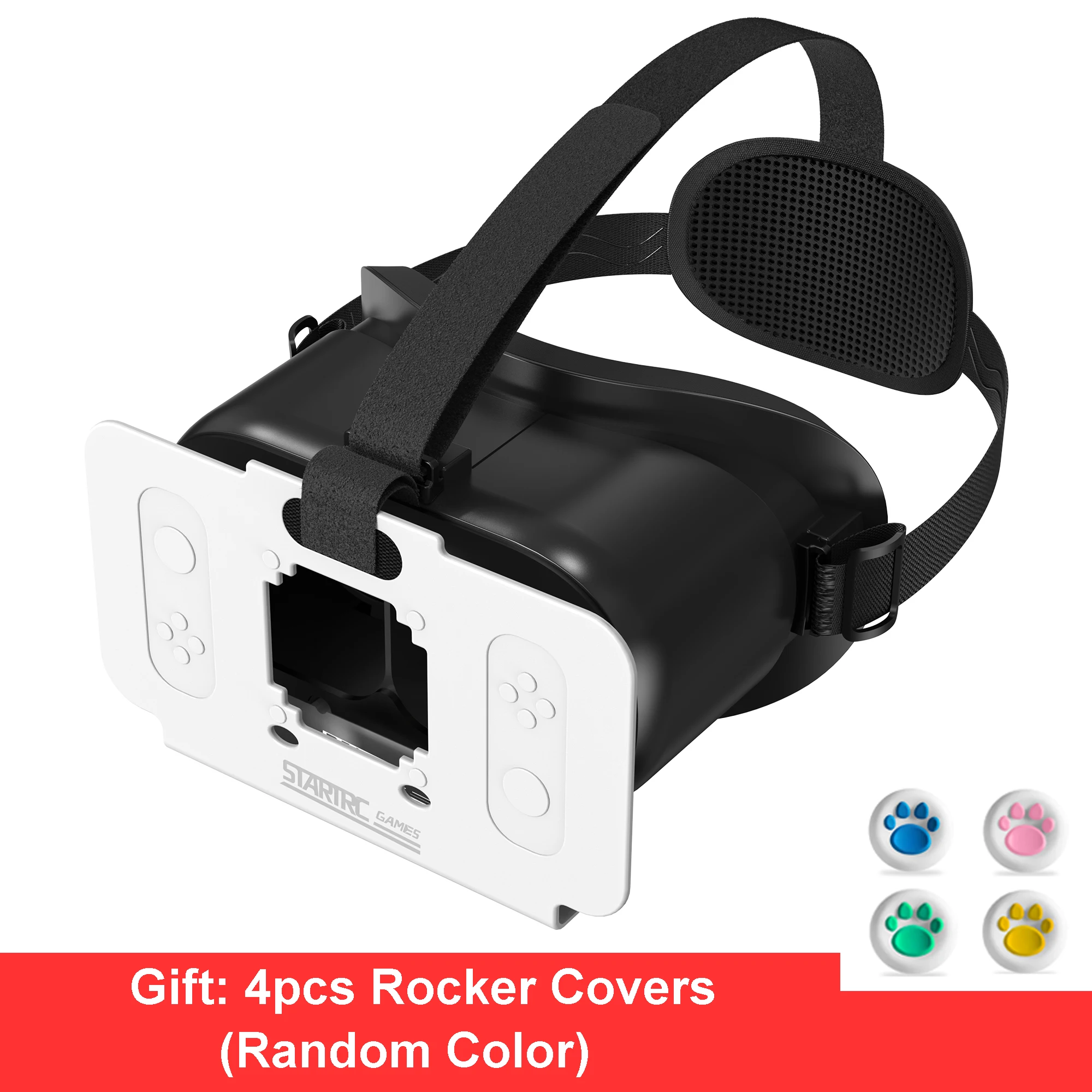 VR Headset For Nintendo Switch 2 3D Glasses Virtual Reality Movies NS2 VR Immersive Gaming Experience Headband Adjustable Lens