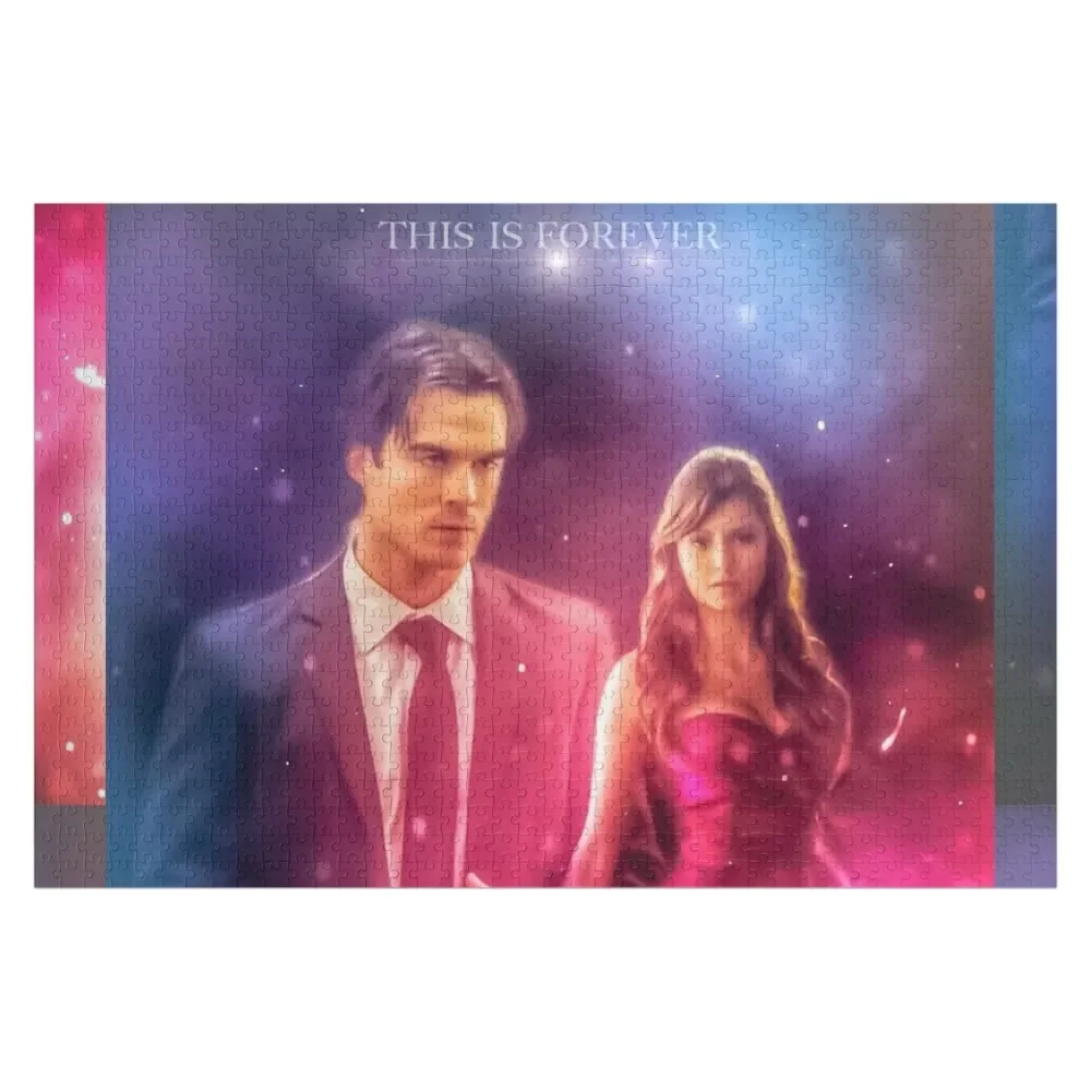 

Пазл TVD - Delena с возможностью персонализации, деревянный пазл с фото и именем, индивидуальный подарок, настраиваемый пазл.