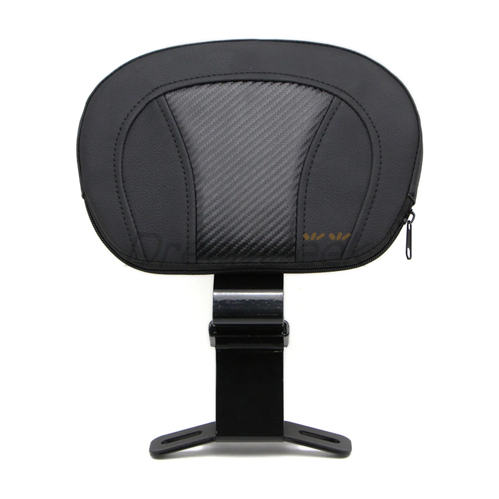 

Front Rider Driver Backrest Pad for Harley Touring Road Electra Glide King FLHX 2009-2022 Motorcycle Backrest Seat Pillion Black