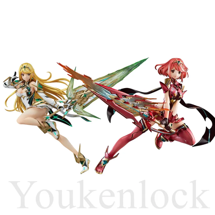 22CM Xenoblade Chronicles 2 Mythra /Pyra Anime Figure PVC Action Figure Model Game Statue Adult Toys Collection Doll Gifts