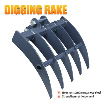 مشط حفارة صغير مرفقات أشعل النار الصغيرة يزيل الحطام سطح الت...