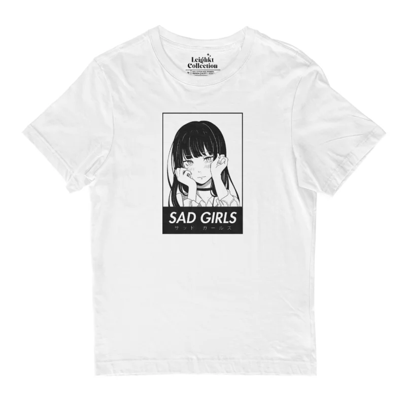 Sad Girls Aesthetic Shirt 『Cotton Spandex』 T-shirt