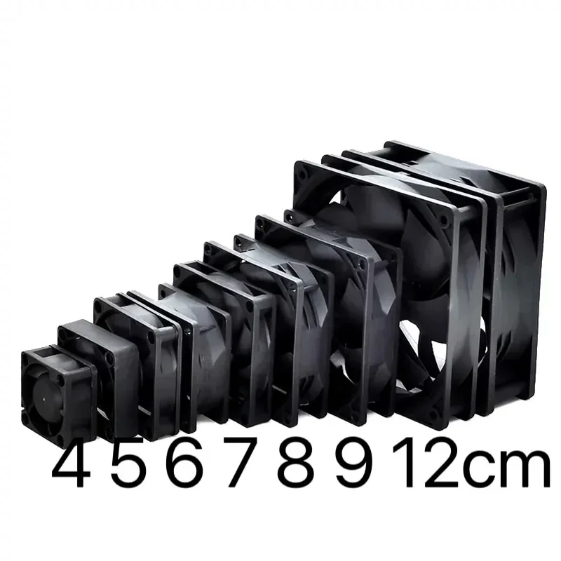 for Delta 456 7 8 9 12cm 6025 8025 9025 12025 12V 24V Cooling Fan