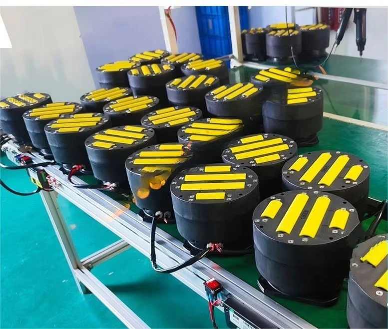 Warehouse logistics High-speed parcel sorting system Machine conveyor Rotary wheel sorting machine Single sorting module