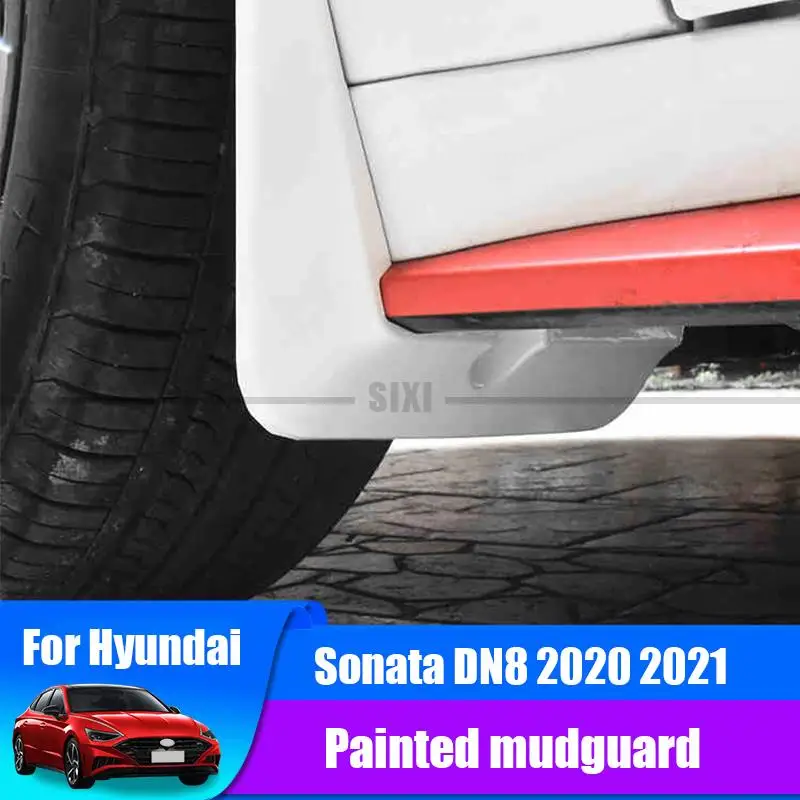 

for Hyundai Sonata DN8 2020 2021 paint fender body protection PP mudguard car modification