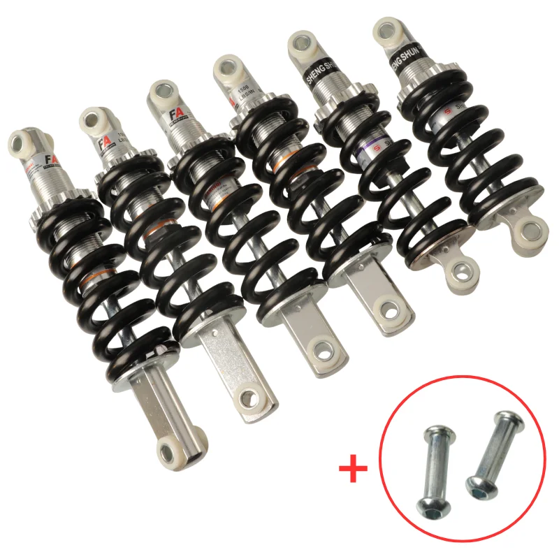 90/100/115/125/150/170/180/190/200/215MM Rear Susp Shock For 47cc 49CC Super Minimoto ATV Dirt Pit Bike Scooter Mini Pocket Bike